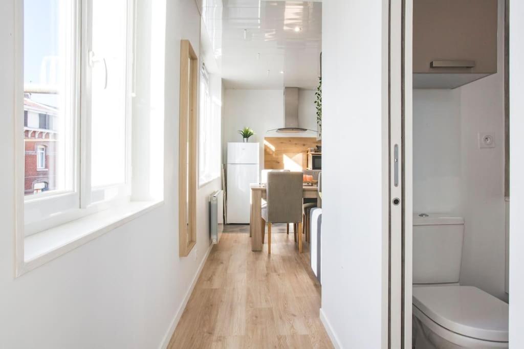 Bel Appartement Lumineux Proche Du Centre-Ville Дуе Екстериор снимка